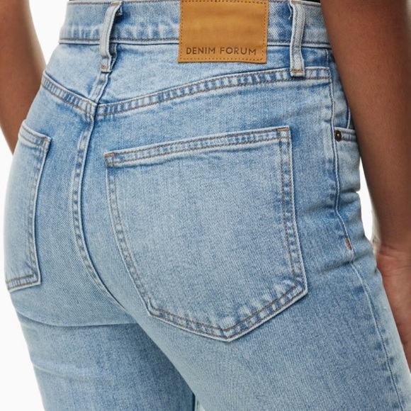 Aritzia Denim Forum Yoko High Rise Slim - Picture 2 of 8
